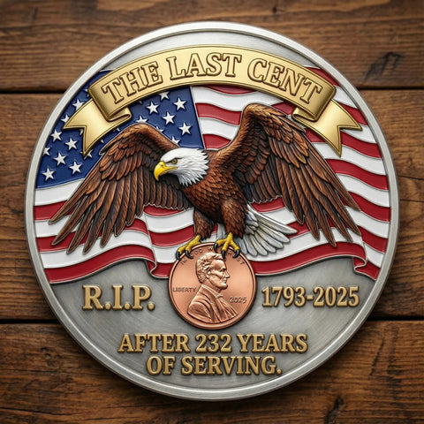 "The Last Cent – 232 Years of Service" Commemorative Coin