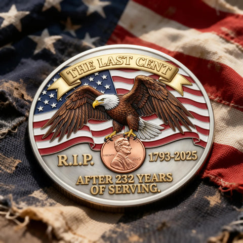 "The Last Cent – 232 Years of Service" Commemorative Coin