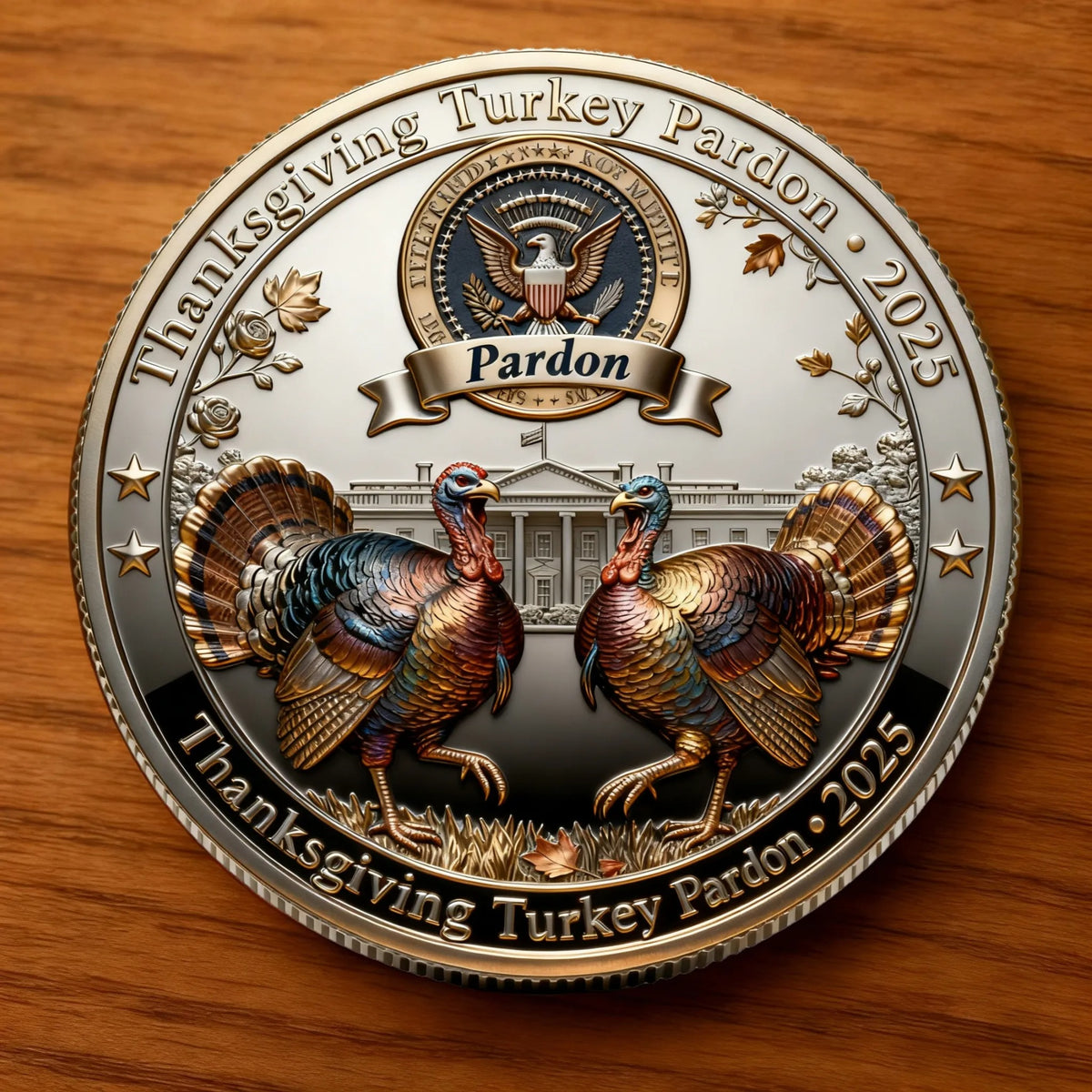 2025 Thanksgiving Turkey Pardon Commemorative Coin