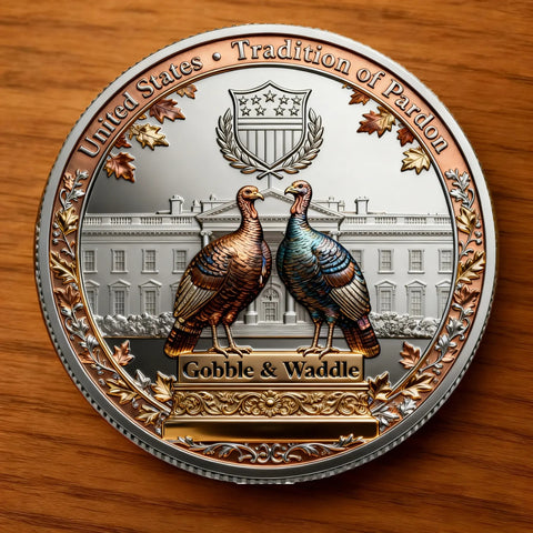 2025 Thanksgiving Turkey Pardon Commemorative Coin