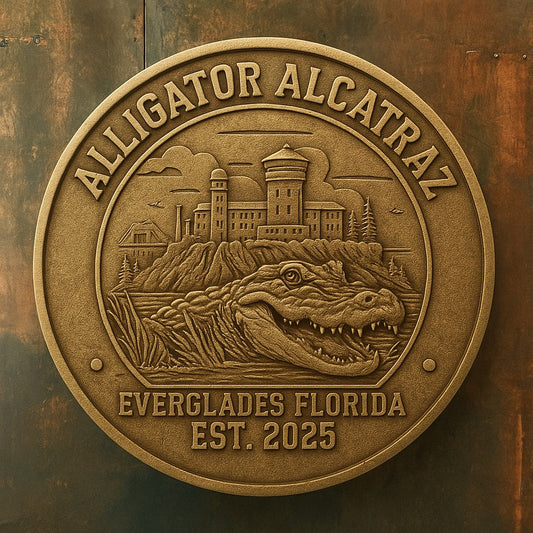 Alligator Alcatraz Commemorative Coin
