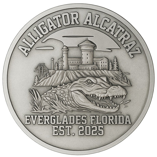 Alligator Alcatraz Commemorative Coin