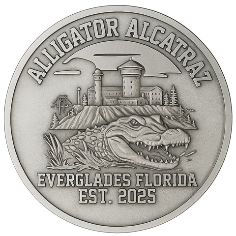 Alligator Alcatraz Commemorative Coin