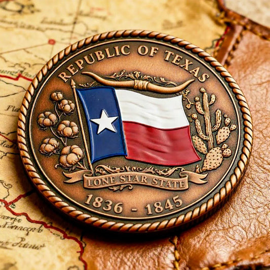 Texas Independence Commemorative Coin