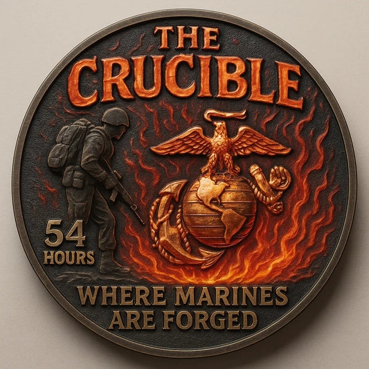 54 Hour Marine Challenge Coin