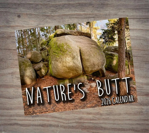 Natures Butt 2026 Calendar