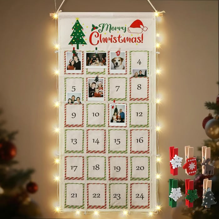 Christmas Photo Countdown Board