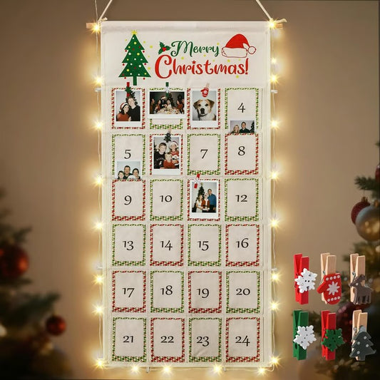Christmas Photo Countdown Board