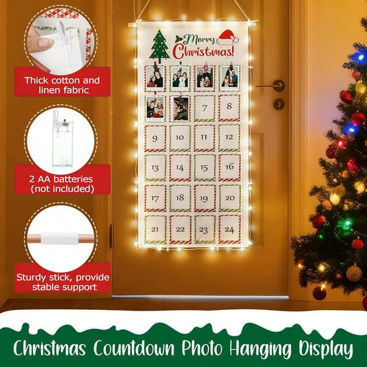 Christmas Photo Countdown Board