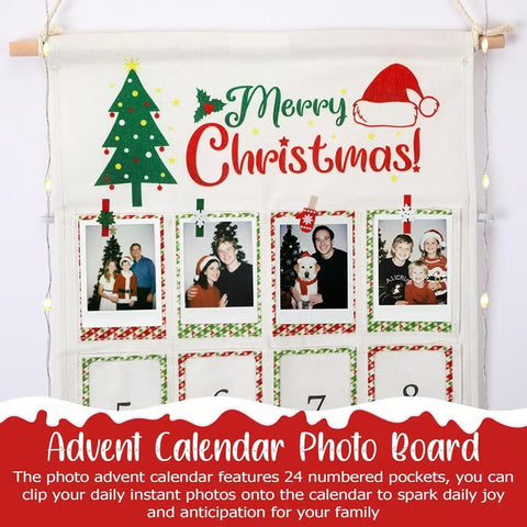 Christmas Photo Countdown Board