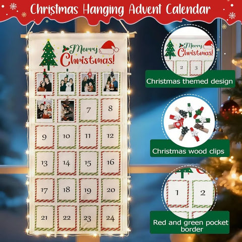 Christmas Photo Countdown Board