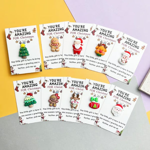 10-Piece Set - Christmas Pocket Emotional Hug