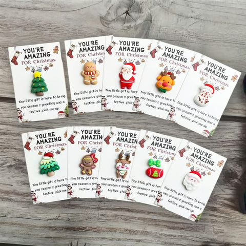 10-Piece Set - Christmas Pocket Emotional Hug