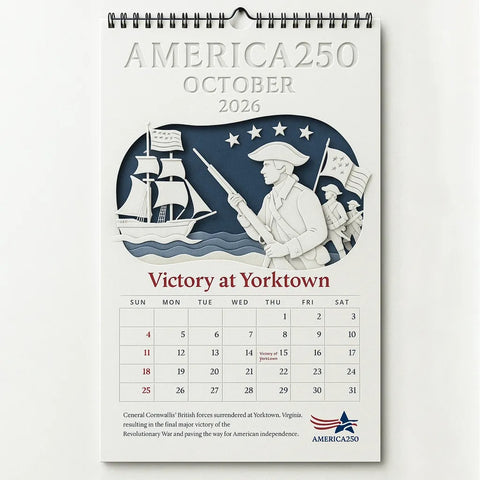America’s 250th Anniversary Wall Calendar