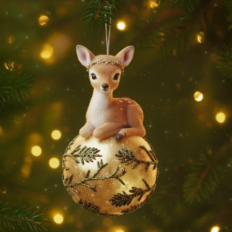 Christmas Animal Ornament Balls