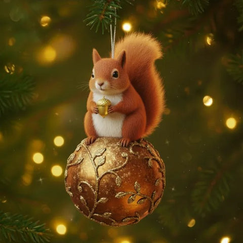 Christmas Animal Ornament Balls