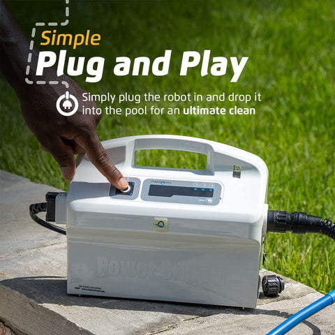 Dolphin Nautilus CC Plus Wi-Fi Automatic Robotic Pool Vacuum Cleaner, Always Cleaning, Never Charging, with Wall Climbing Scrubber Brush, Ideal for In-Ground Pools up to 50 FT in Length