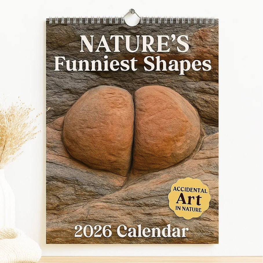 Nature‘s Funniest Shapes 2026 Calendar