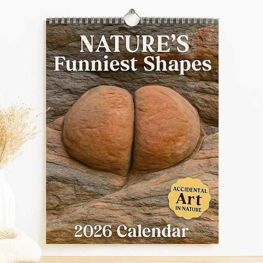 Nature‘s Funniest Shapes 2026 Calendar