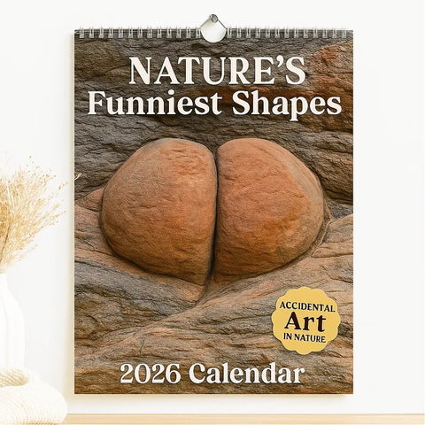 Nature‘s Funniest Shapes 2026 Calendar