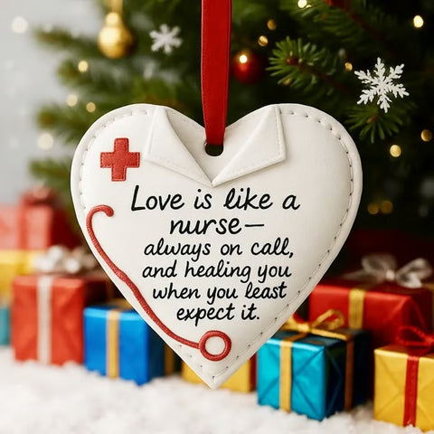 Occupational Love Heart Ornaments – Honoring Heroes in Uniform