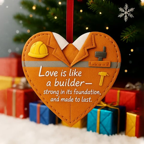 Occupational Love Heart Ornaments – Honoring Heroes in Uniform