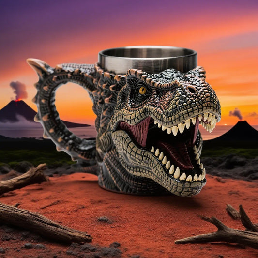 Handmade Tyrannosaurus Rex Mug