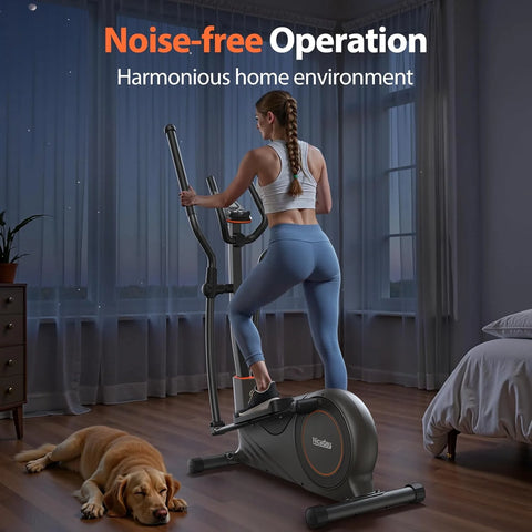 Niceday Elliptical Machine, 15.5锟斤拷20IN Stride, 16 Levels, 500LB Capacity