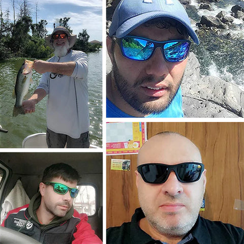 Outdoor Sports Sunglasses With Anti-glare Polarized Lens