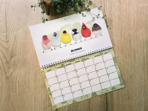 2026 Cute Little Birdies Calendar