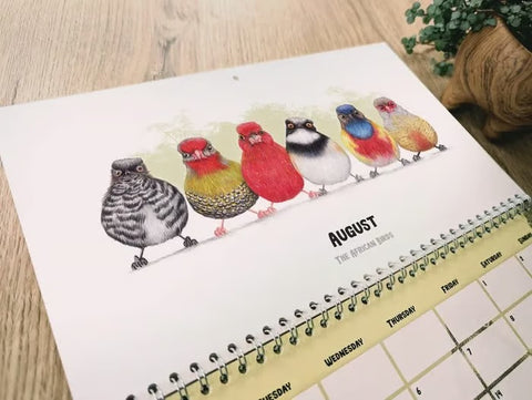2026 Cute Little Birdies Calendar