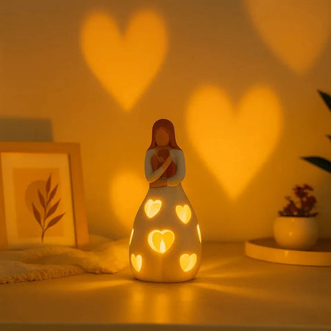 Heart of Mom Lamp
