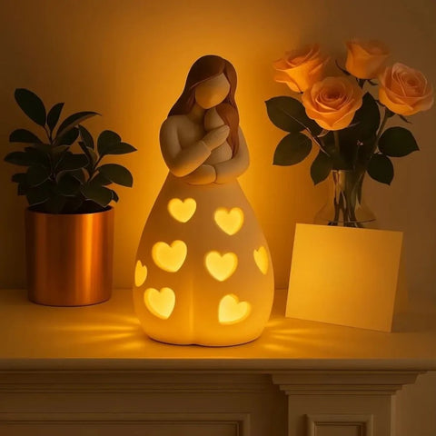 Heart of Mom Lamp