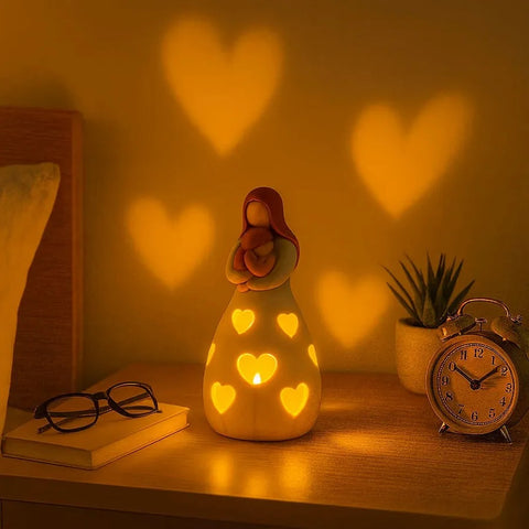 Heart of Mom Lamp