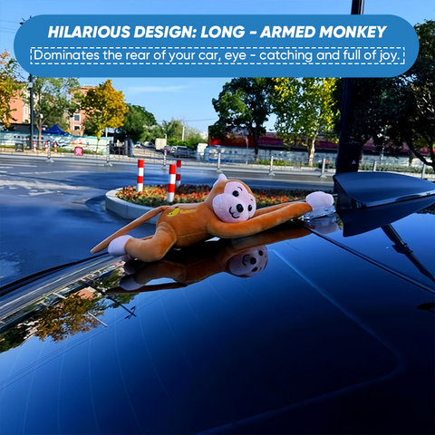 Funny Car Tail Monkey Pendant Decoration