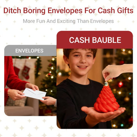 Christmas Cash Gift Ornament
