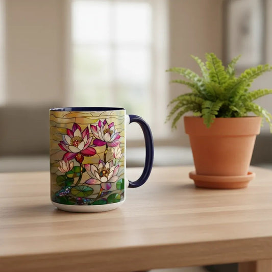 Floral Art Ceramic Mug