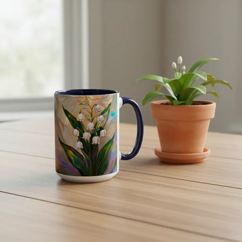 Floral Art Ceramic Mug