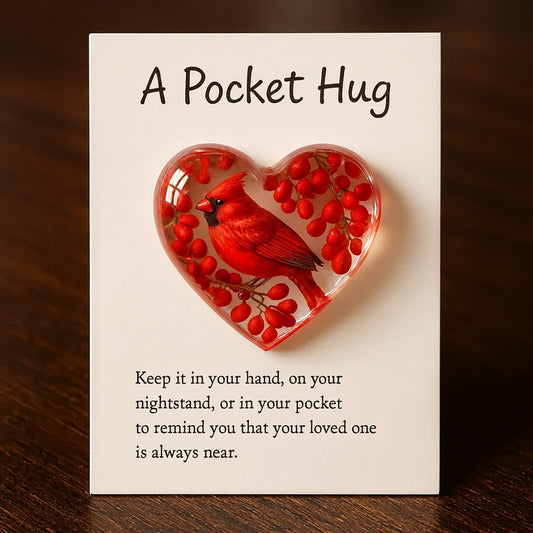 Northern Cardinal Pocket Hug