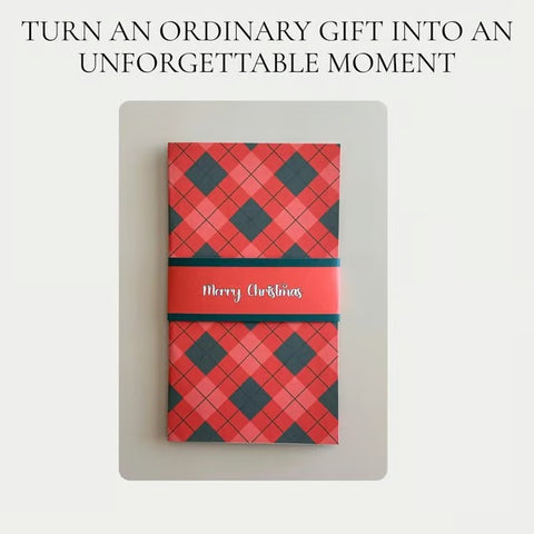Handmade Waterfall Christmas Gift Card Booklet