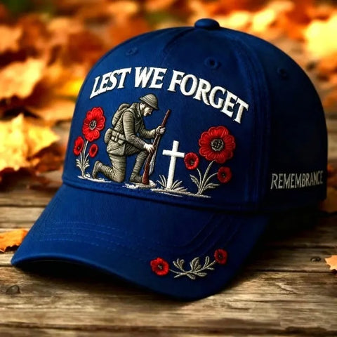 Heroes Never Forgotten Remembrance Cap