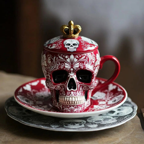 Royal Skull Coffee Cup