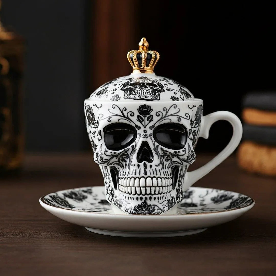 Royal Skull Coffee Cup