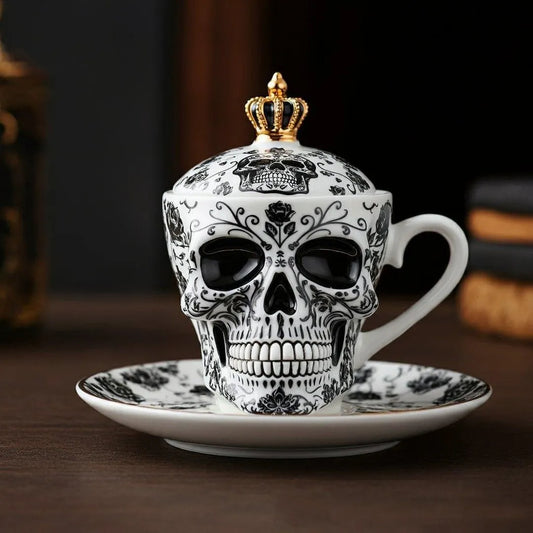 Royal Skull Coffee Cup