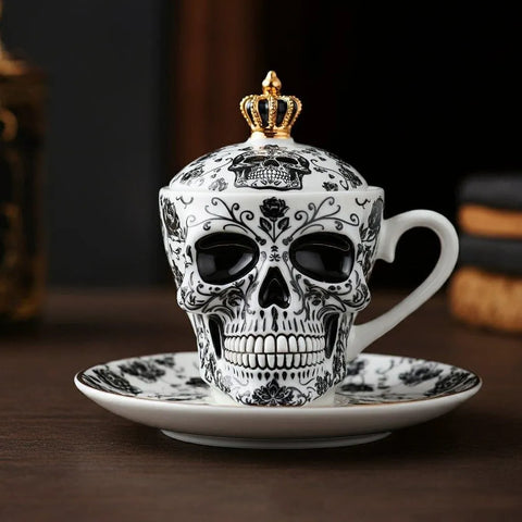 Royal Skull Coffee Cup