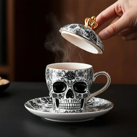 Royal Skull Coffee Cup