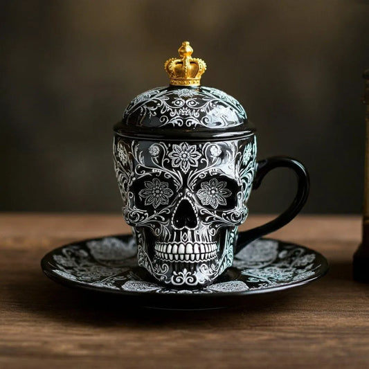 Royal Skull Coffee Cup