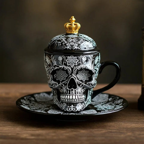 Royal Skull Coffee Cup