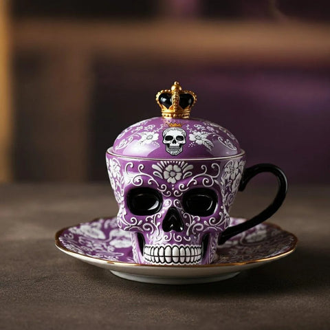 Royal Skull Coffee Cup