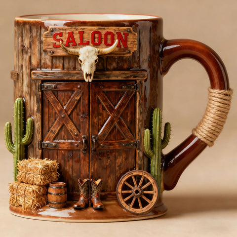 Western Saloon Mug